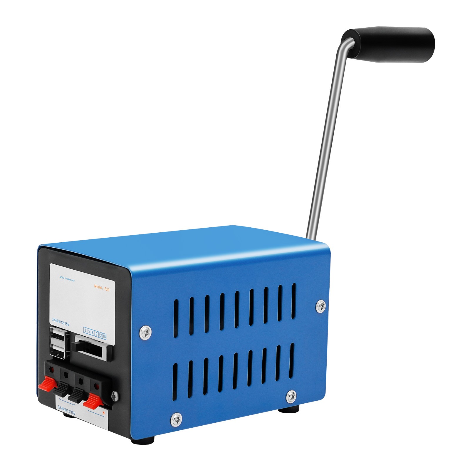 Emergency Hand Crank USB Charger Manual Power Generator for Camping Hiking