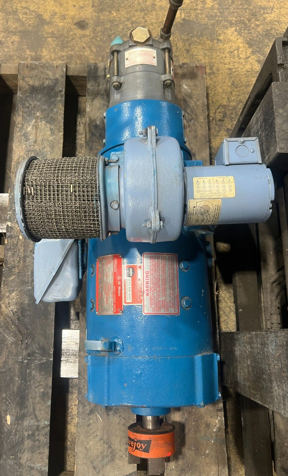 👀 GE GENERAL ELECTRIC KINAMATIC 10 HP DC MOTOR W/ COOLING BLOWER 1750/2300 RPM