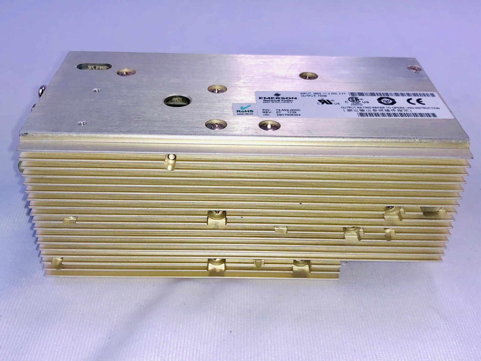 ASTEC 73-553-0005i DC DC POWER SUPPLY MP MODULE 600W SINGLE
