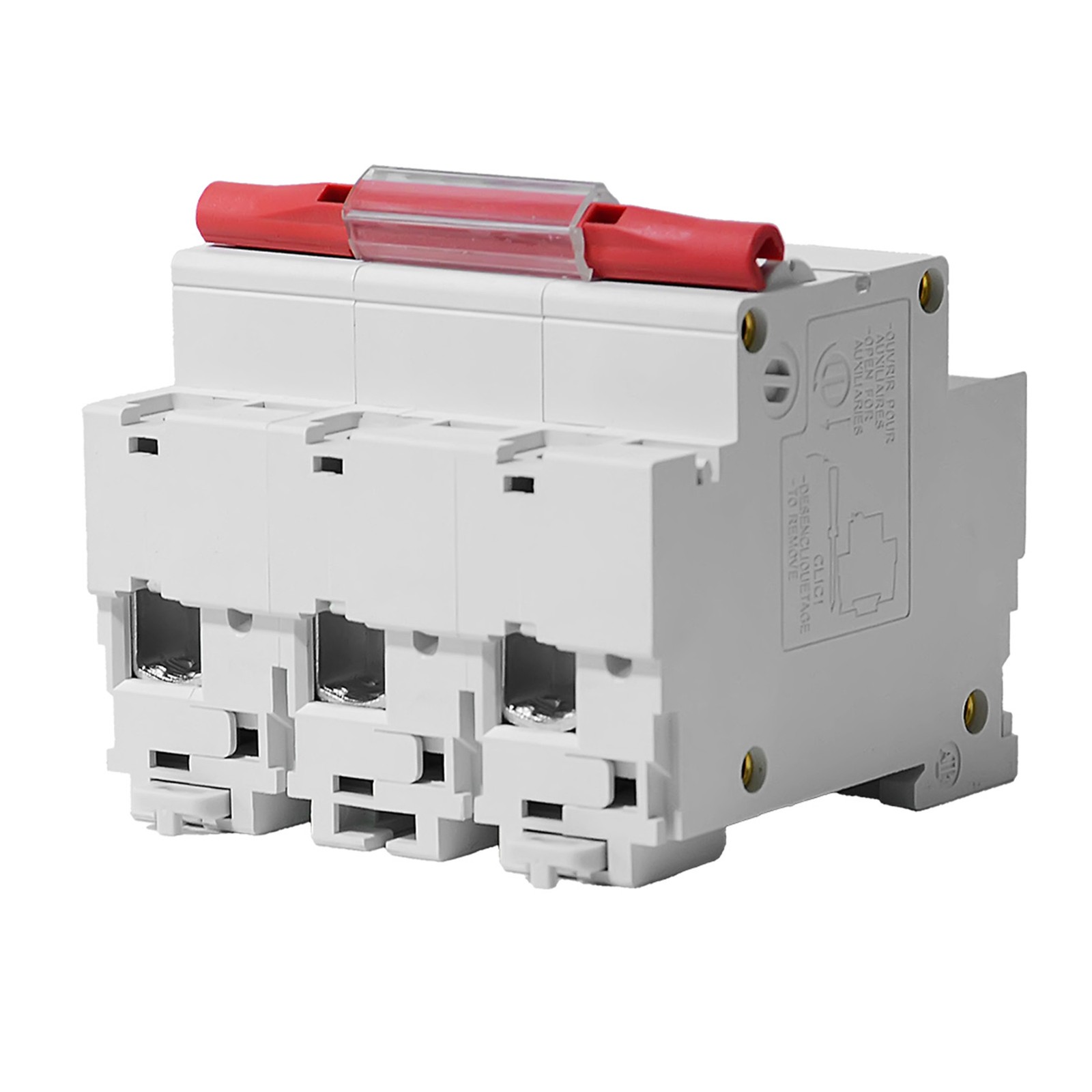 3Pole 100AMP Universal Mini Circuit Breaker AC MCB GYM8 4.5kA Din Rail 400V