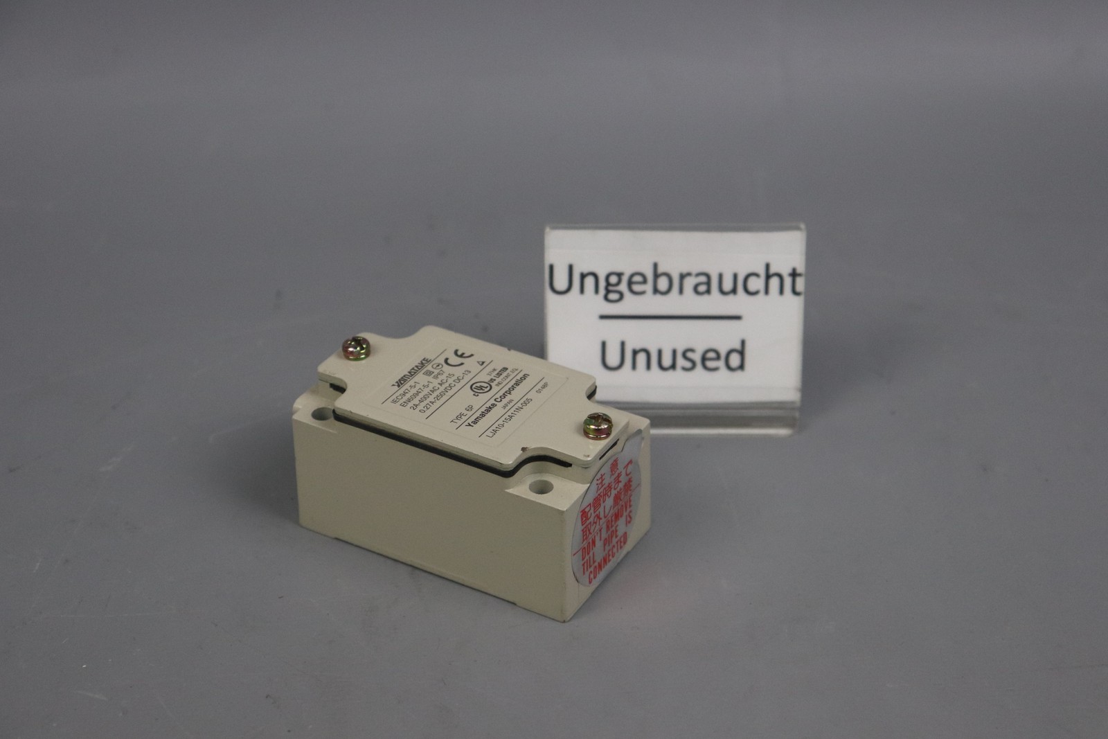 Yamatake LJA10-15A11N-005 Limit Switch Type 6P IP67 0148P LJA1015A11N005 Unused