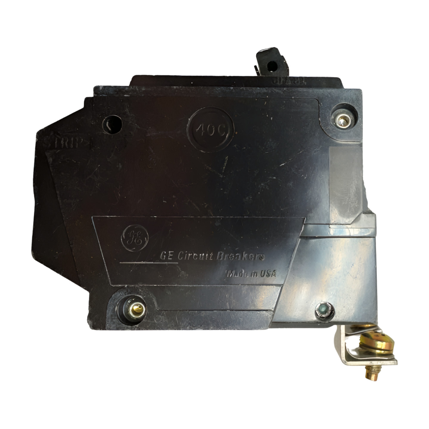 General Electric THQB2130 Circuit Breaker, 2-Pole, 30A, 120/240VAC, *Chipped*