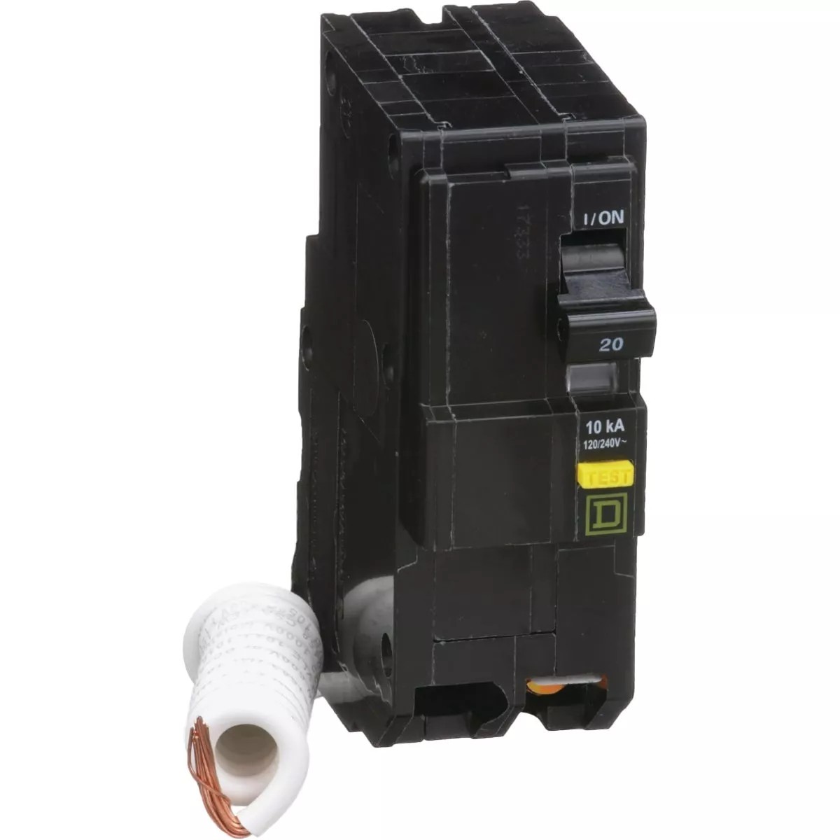 QO 20-Amp 2-Pole GFCI Breaker (QO220GFIC)