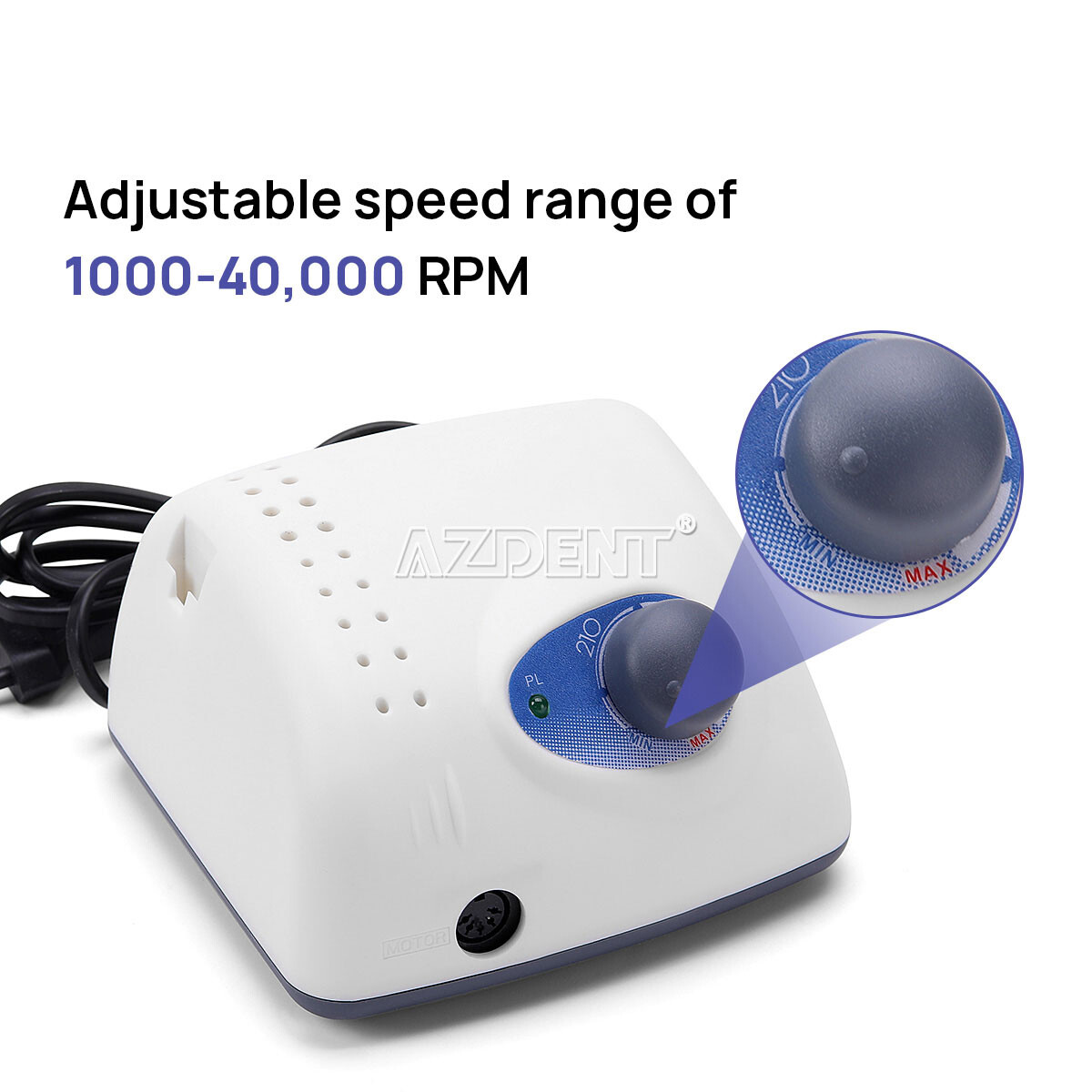 Dental MicromotorElectric Micromotor Polishing Unit With 40K rpm Motor Handpiece