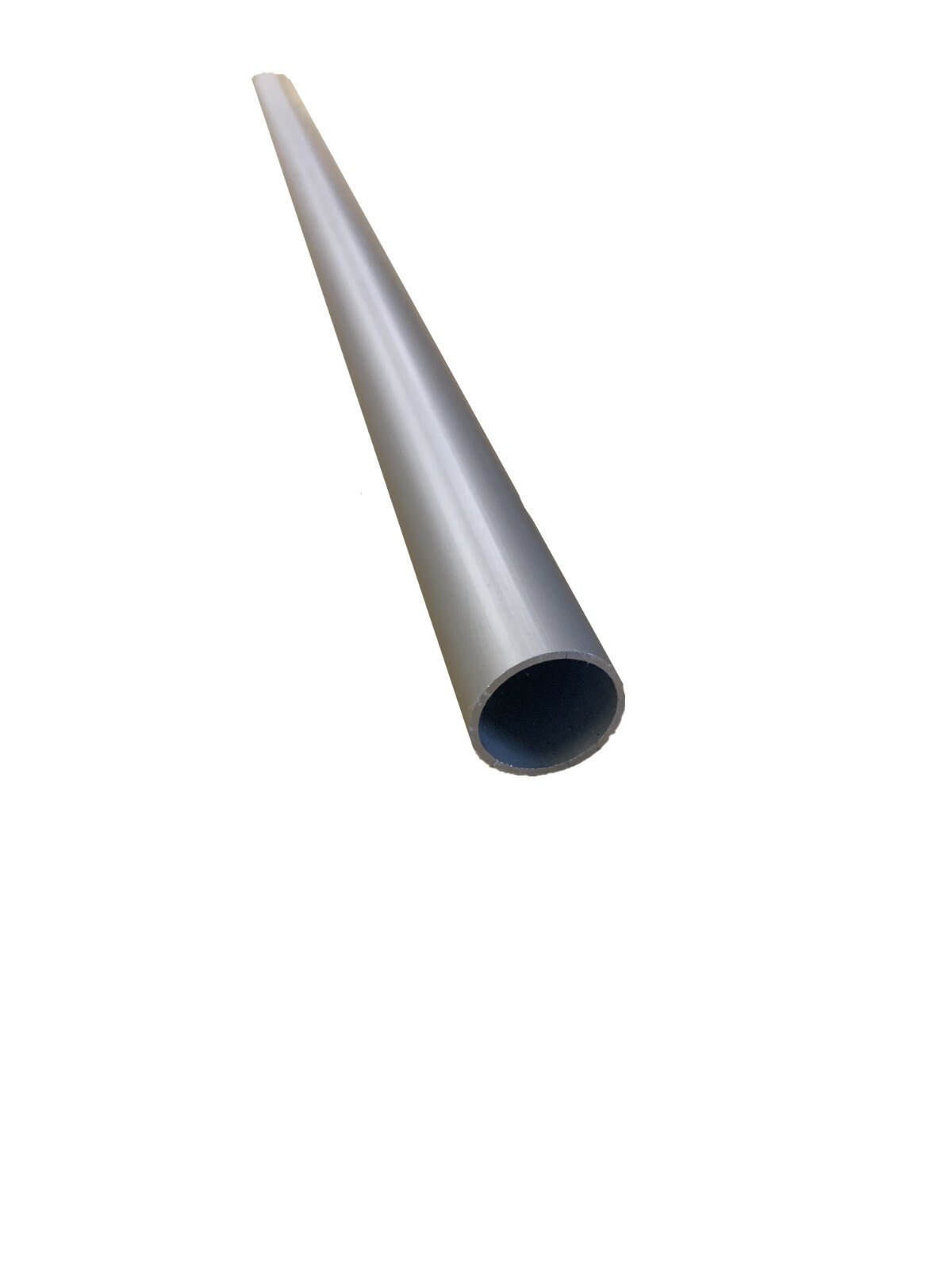 42″ Aluminum Round Tube – 1 3/8″ OD X 1.200″ ID CLEAR ANODIZED – Alloy 6061-T6