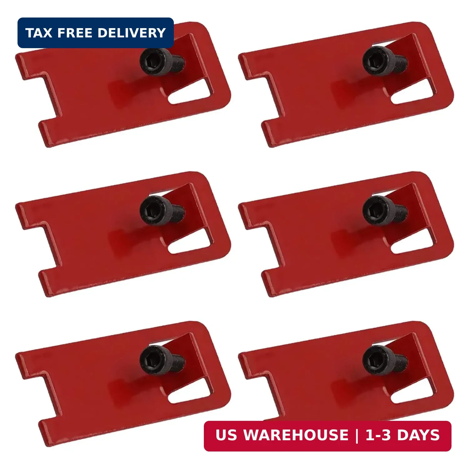 6 Sets Fire Alarm Locks, E-Series Fire Lockout Kit, Lockout | Metal material, Re