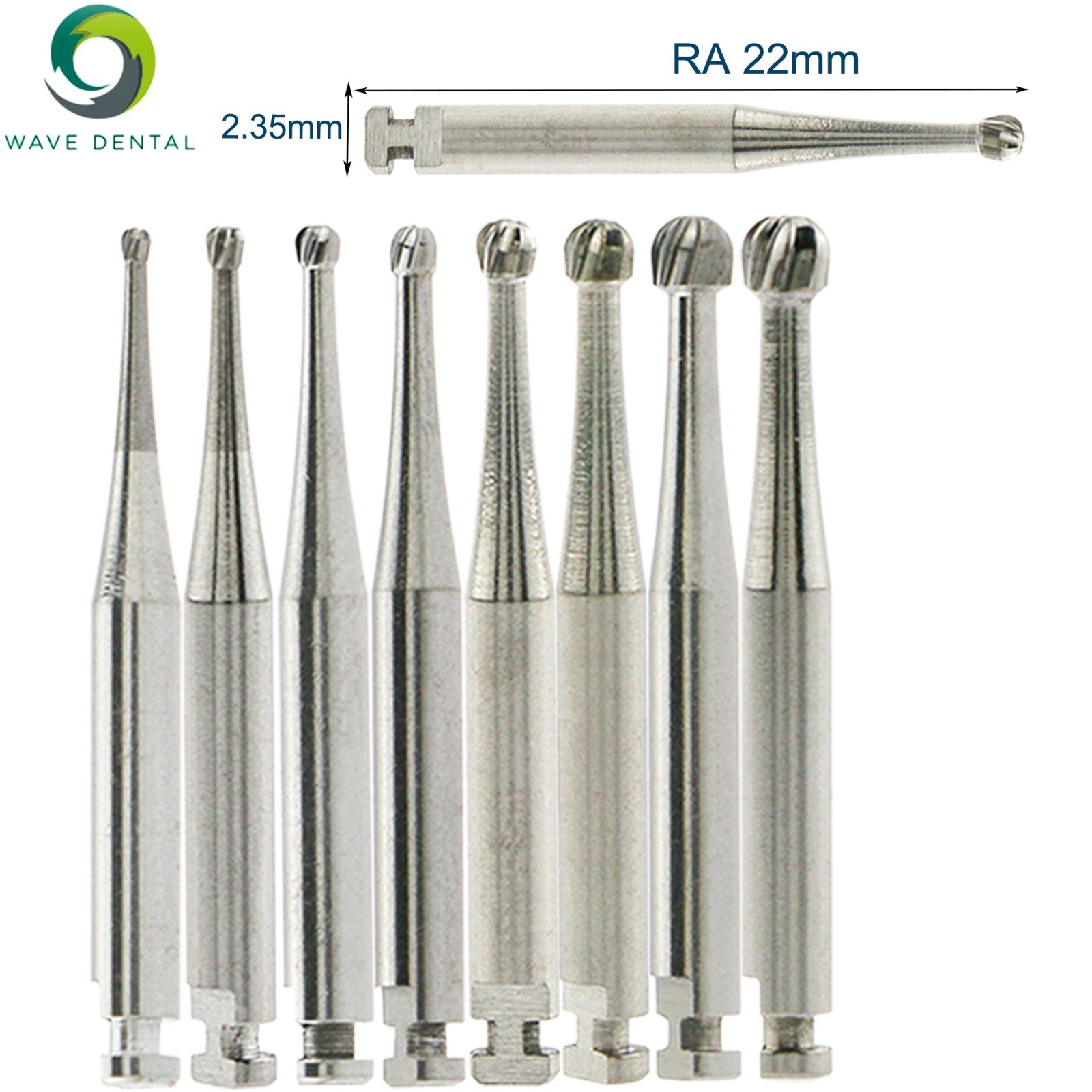US WAVE Dental Burs Round Latch RA 2.35mm COXO Low Speed Contra Angle Handpiece