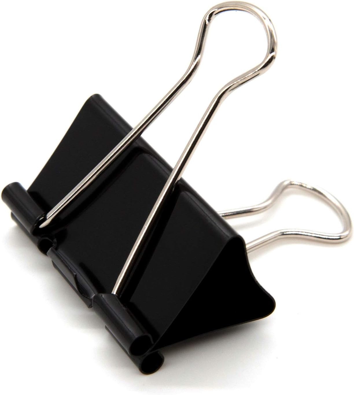 DSTELIN Binder Clips Paper Clamps 1.6 Inch 24 Pack Black