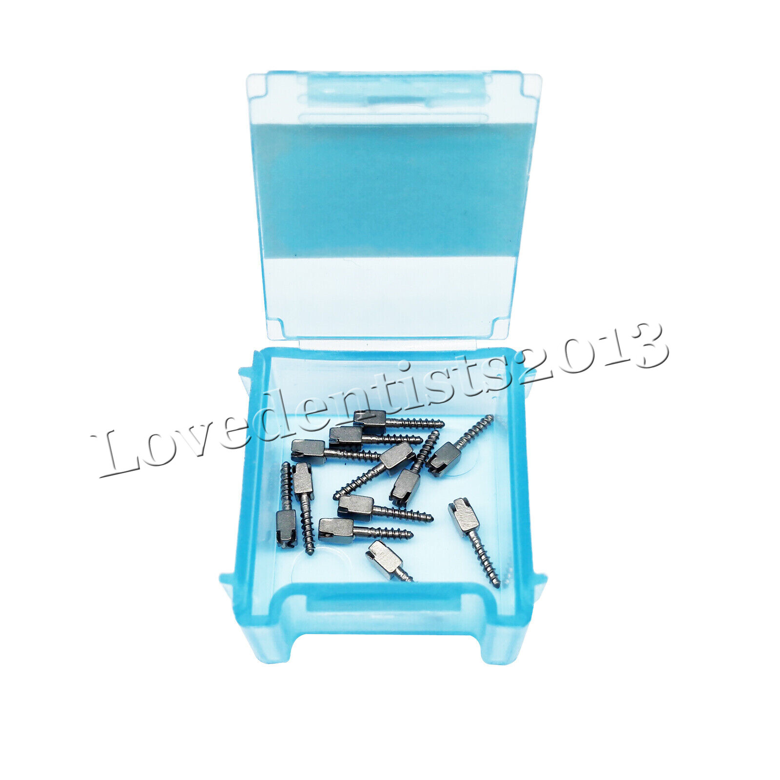 12Pcs/Box Dental Screw Posts Endodontic Gold Plated Conical Kits Refill All Size