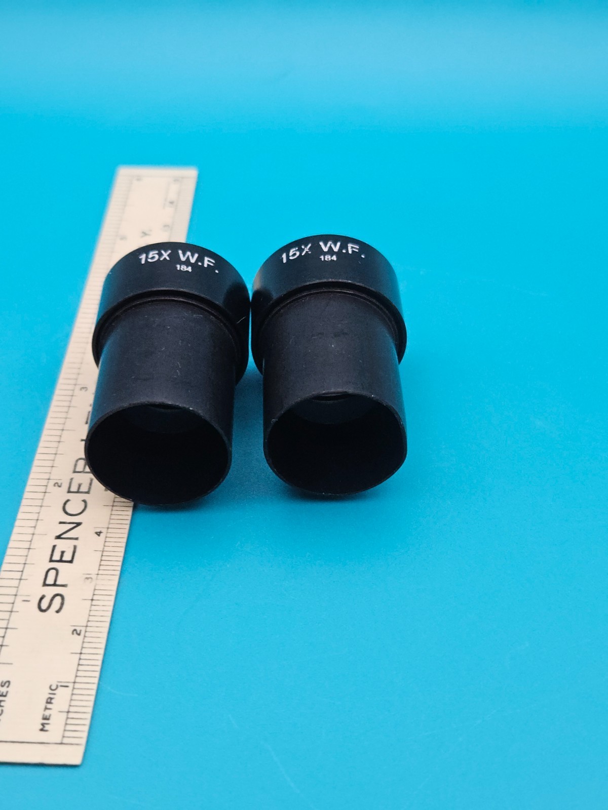 AO Cat 184 15X WF Microscope Eyepieces Research/Gemolite/StereoZoom Microscopes