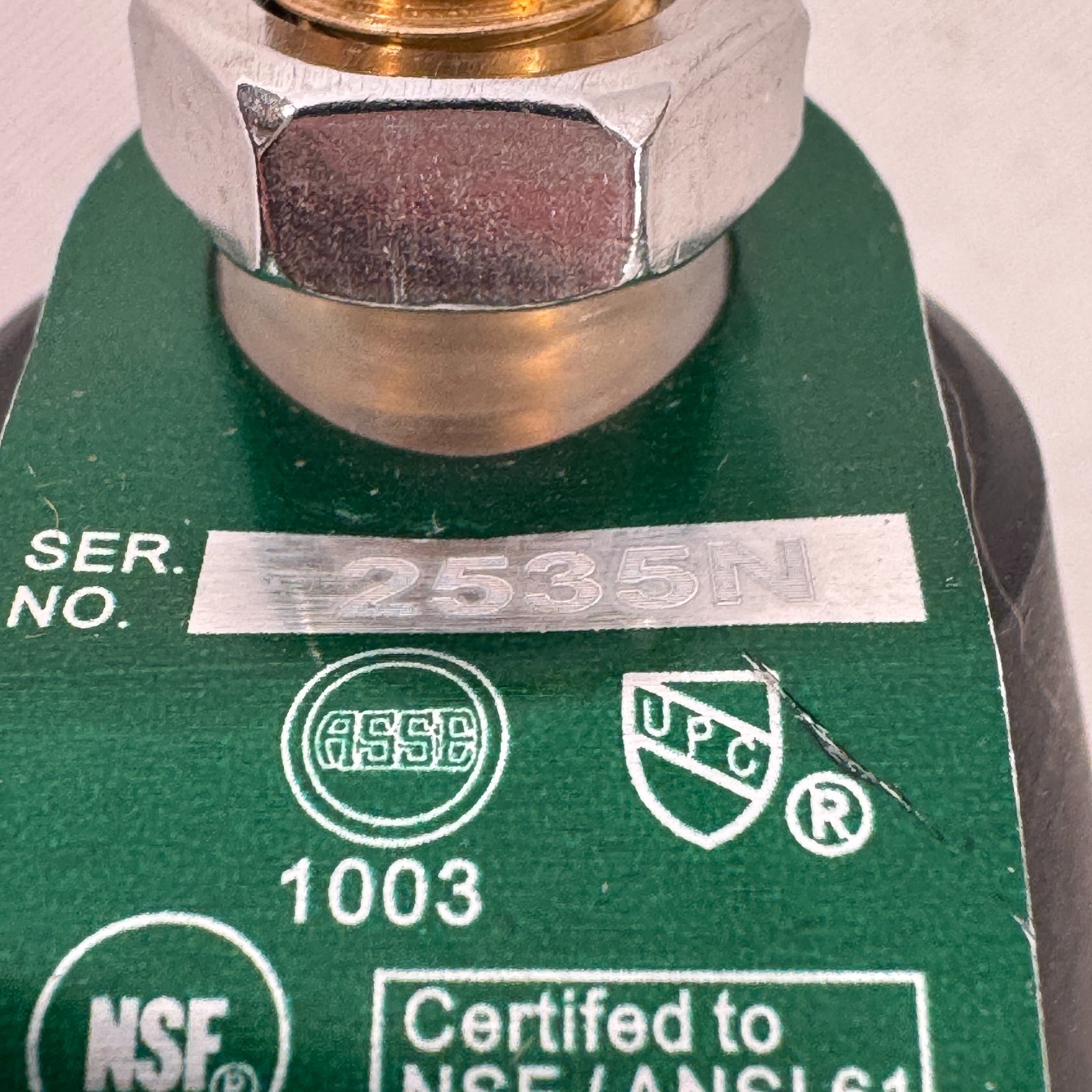 WATTS LFN45B-M1 1” 50 PSI PRESSURE REDUCING VALVE RANGE 25-75