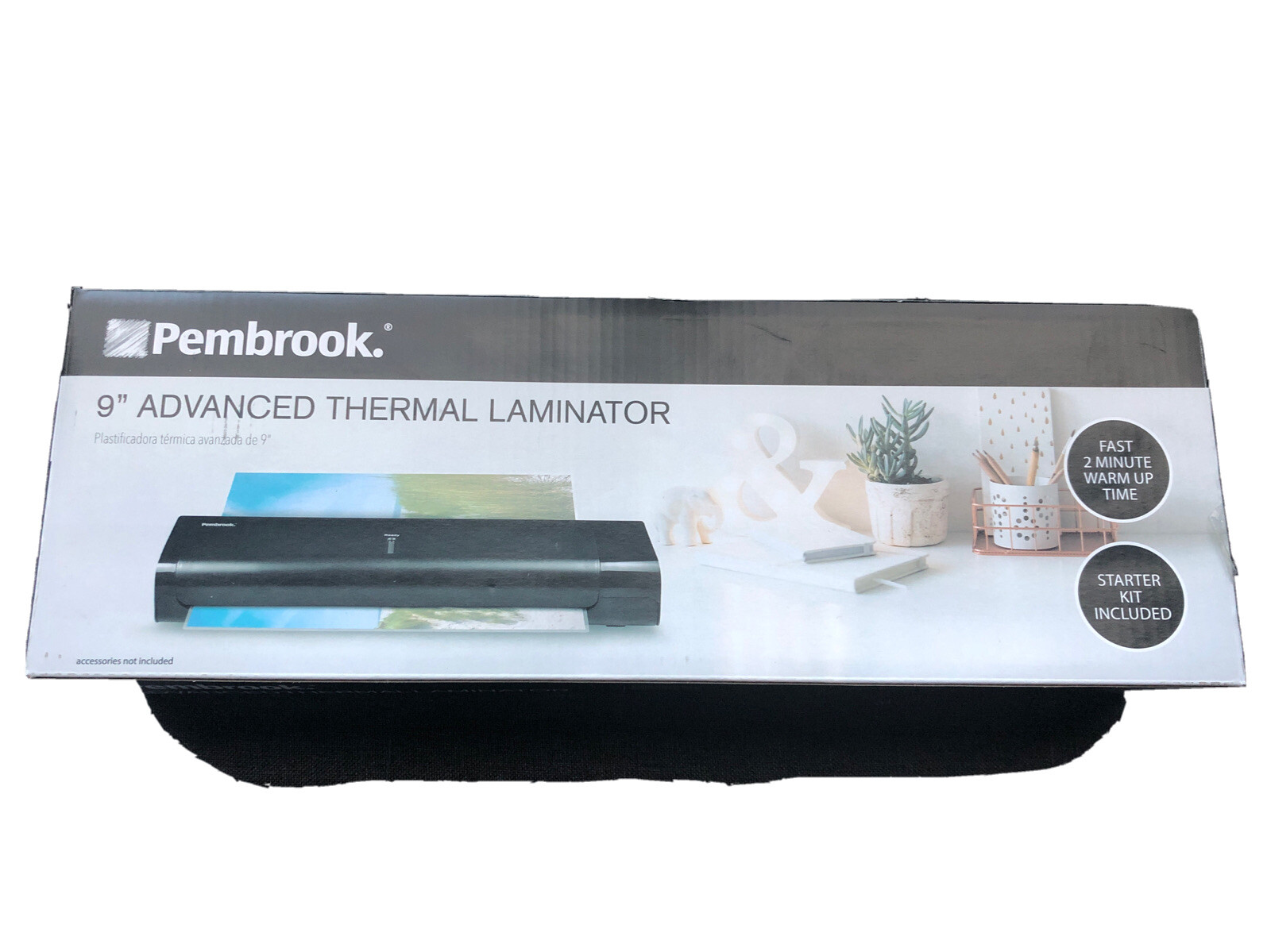 Pembroke 9″ Advanced Thermal Laminator BRAND NEW open box
