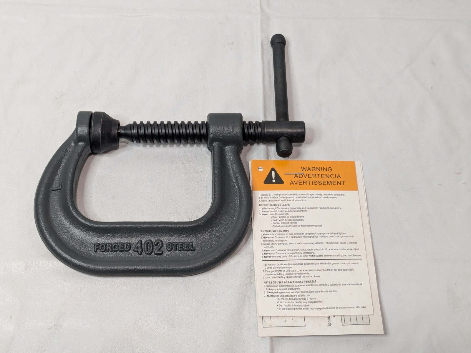 Wilton Tools COLUMBIAN 402 C-Clamp 2″ Max Opening 20301