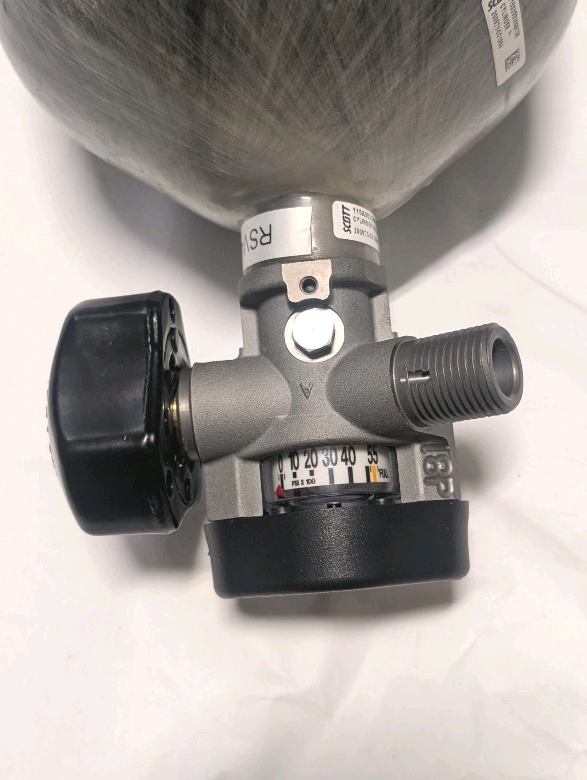 Scott Safety SCBA Bottle 5500 PSI 60-minute Threaded