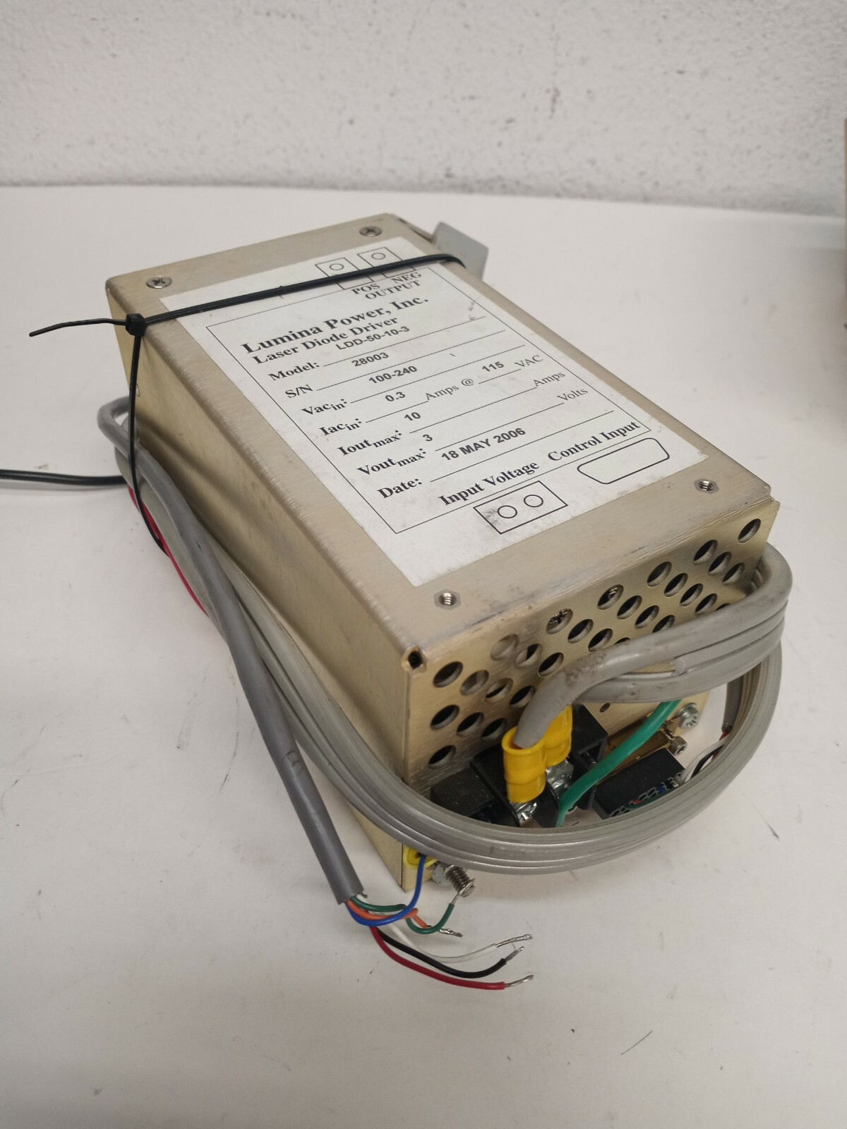 Lumina Power LDD-50-10-3 Continuous Operation Laser Diode Driver