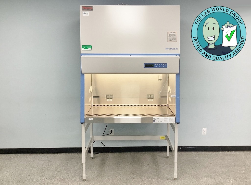 Thermo 1300 Class II A2 Biosafety Cabinet 4′ TESTED with Warranty SEE VIDEO