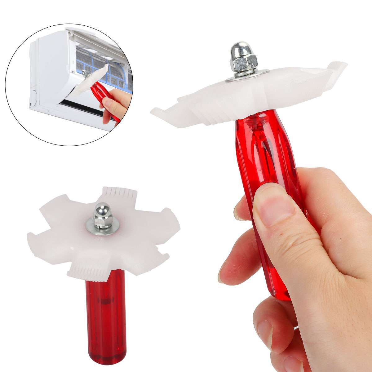 Air Conditioner Fin Comb Condenser Radiator Fin Straightener Cleaner Repair Tool
