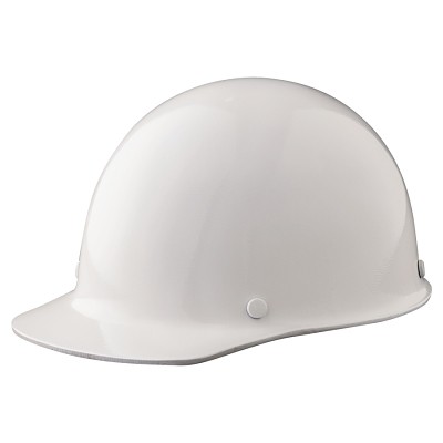 Skullgard Protective Caps and Hats, Fas-Trac Ratchet, Cap, White MSA 475396