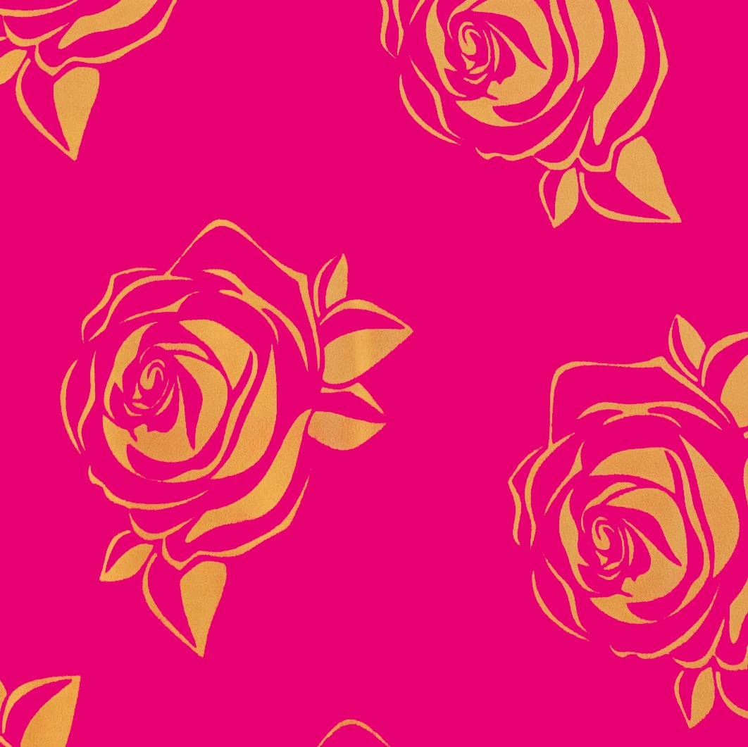 Infinite Pack Large 9″x12″(100pcs) Golden 9″X12″, PACK OF 100, Roses