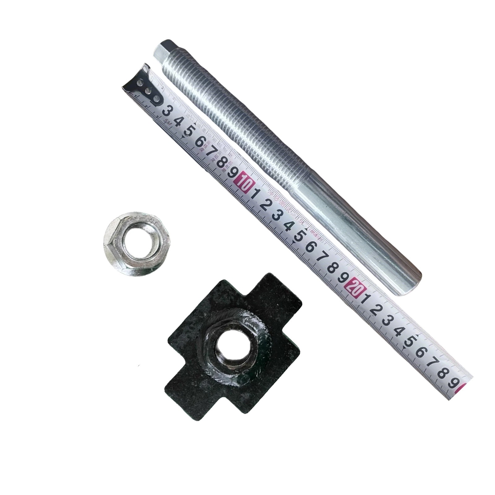 AGT Mini Excavator Track Tension Assembly Accessories Replacement Black 1pc6Y