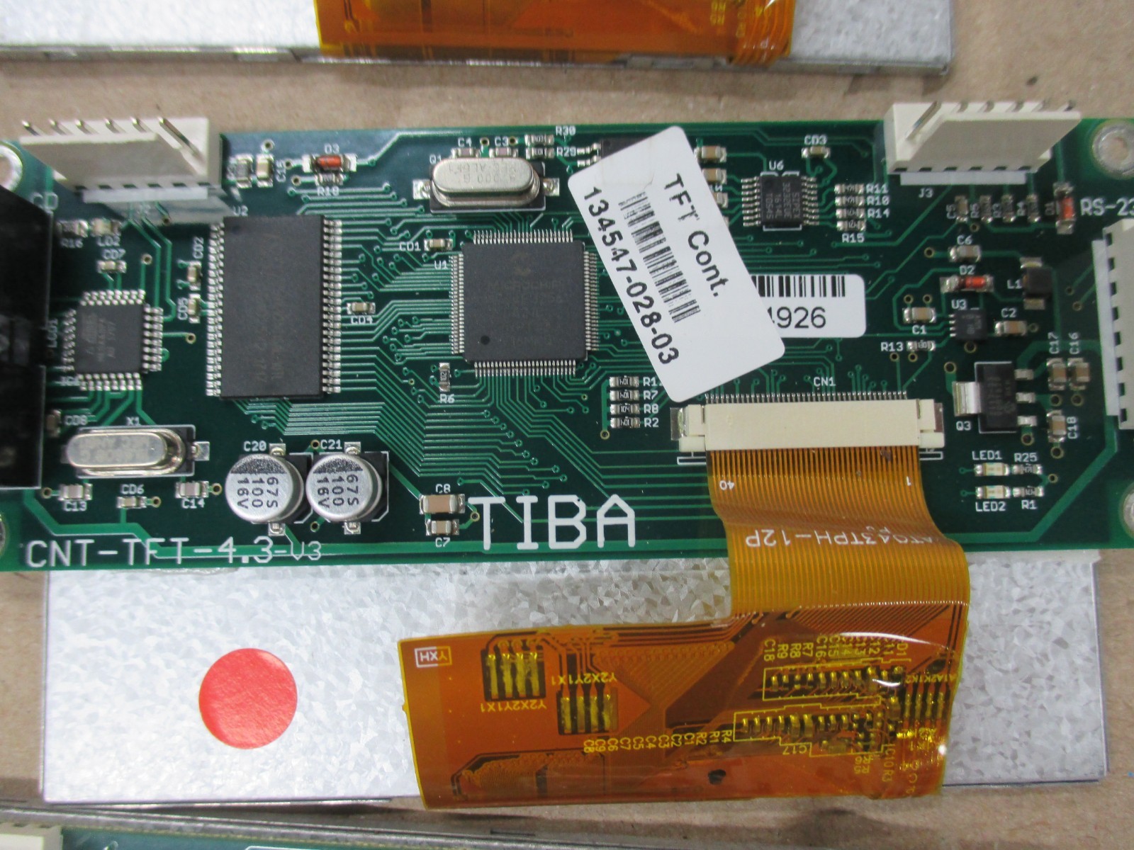 4.3″ LCD DISPLAY MODULE WITH CONTROLLER BOARD USED
