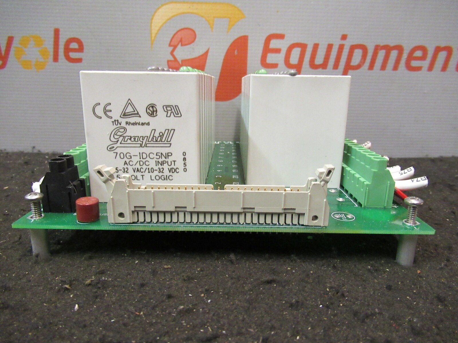 Opto 22 G4PB24 Grayhill 70G-IDC5NP 24 Channel Mount Board Plug In Relay Module