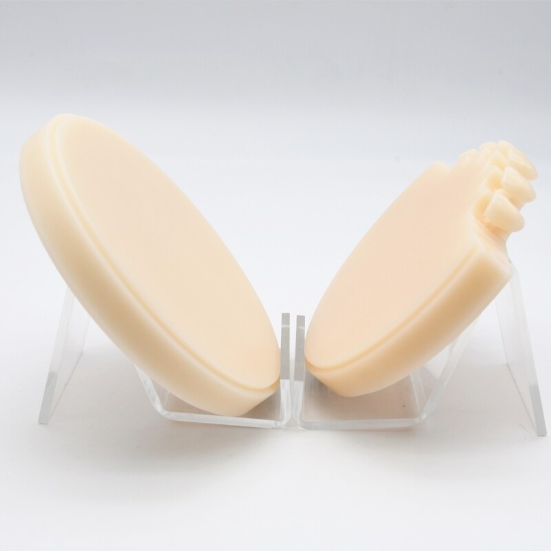 98mm Dental Multilayer Pmma Blocks Resin Disc A1/A2/A3 Colors of Lab Materials