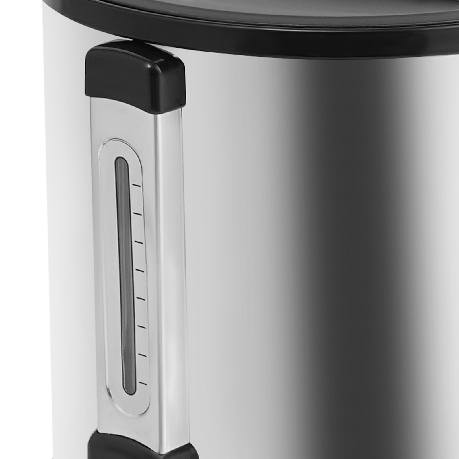 38L Commercial Eletric Hot Water Dispenser Countertop Water Boiler 110V Black