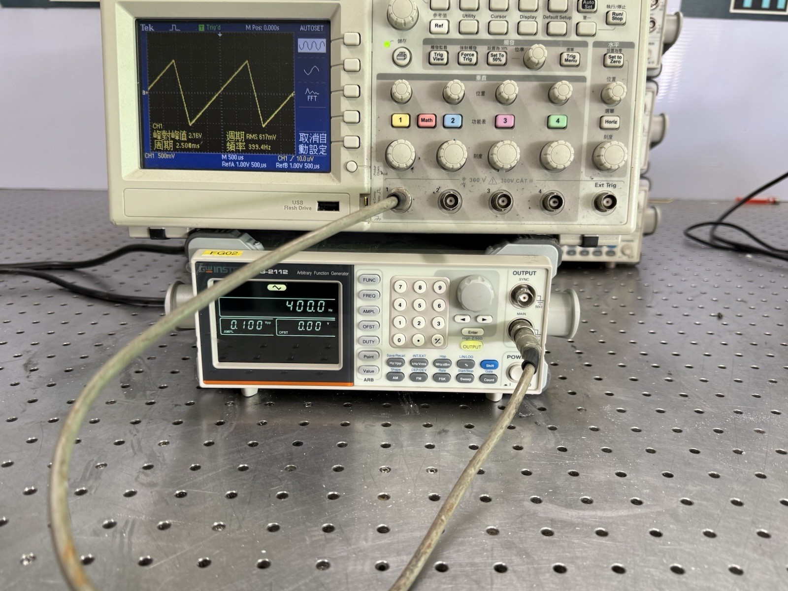 GW Instek AFG-2112 Arbitrary Function Generator Tested Output AS-IS