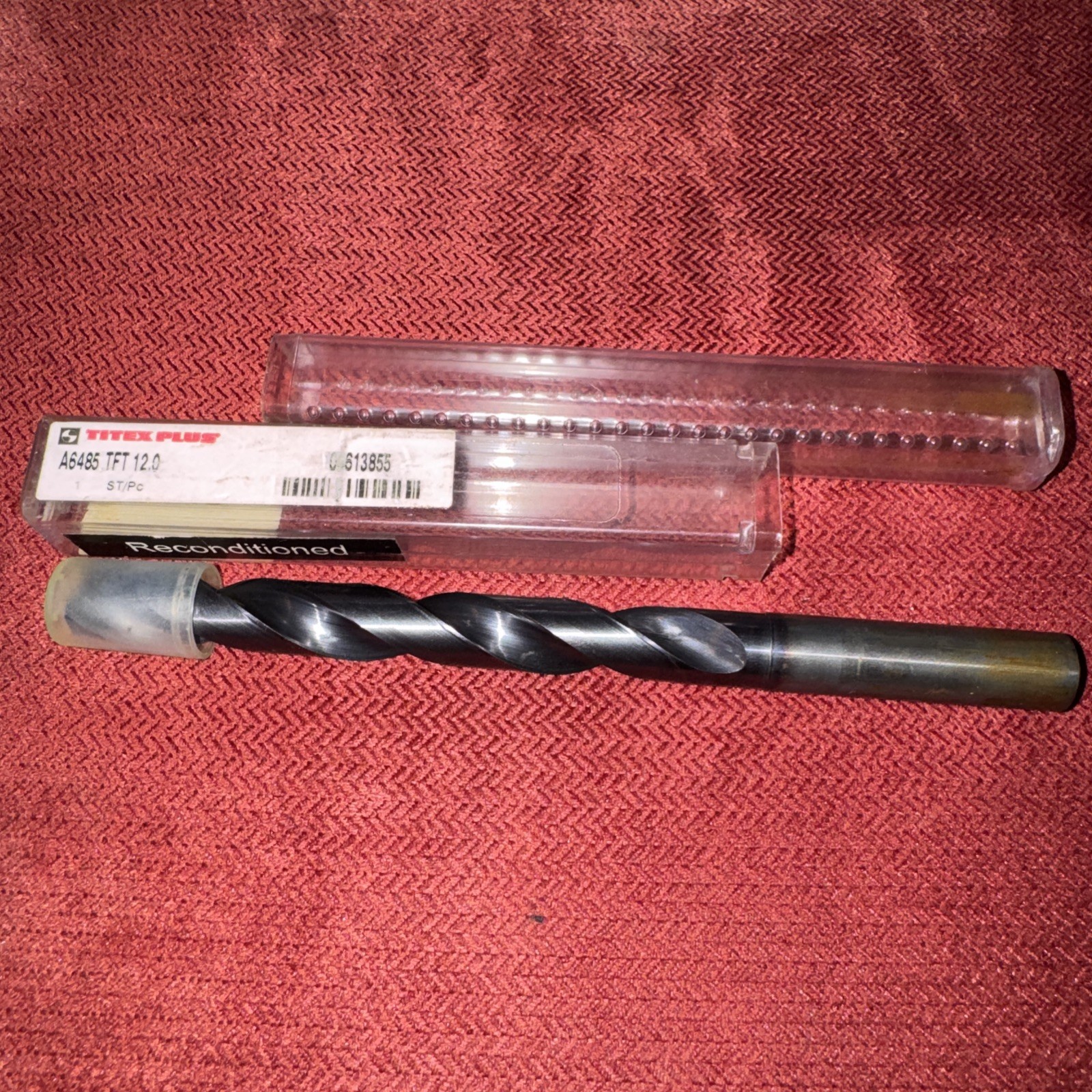 Walter Titex A6485TFT-12.0 Alpha 4 XD8 12mm Carbide Coolant Through Drill (Y2)