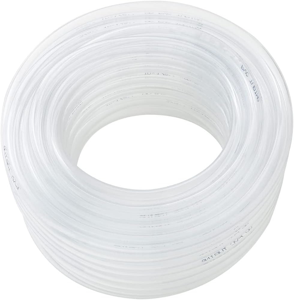 Durable 50ft Clear Vinyl Hose – UV Resistant, Easy to Install, Multi-Purpose Use