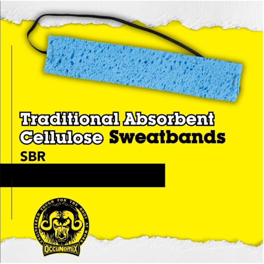 Blue Cellulose Sweatband, 100 PACK (SBR100)