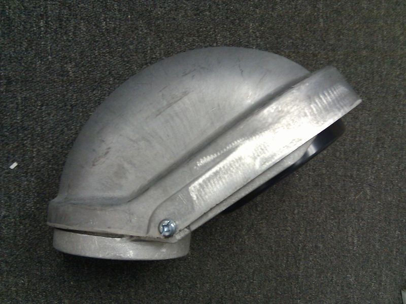 4″ Weatherproof Head Service Entrance Cap Threaded Weather Resistant