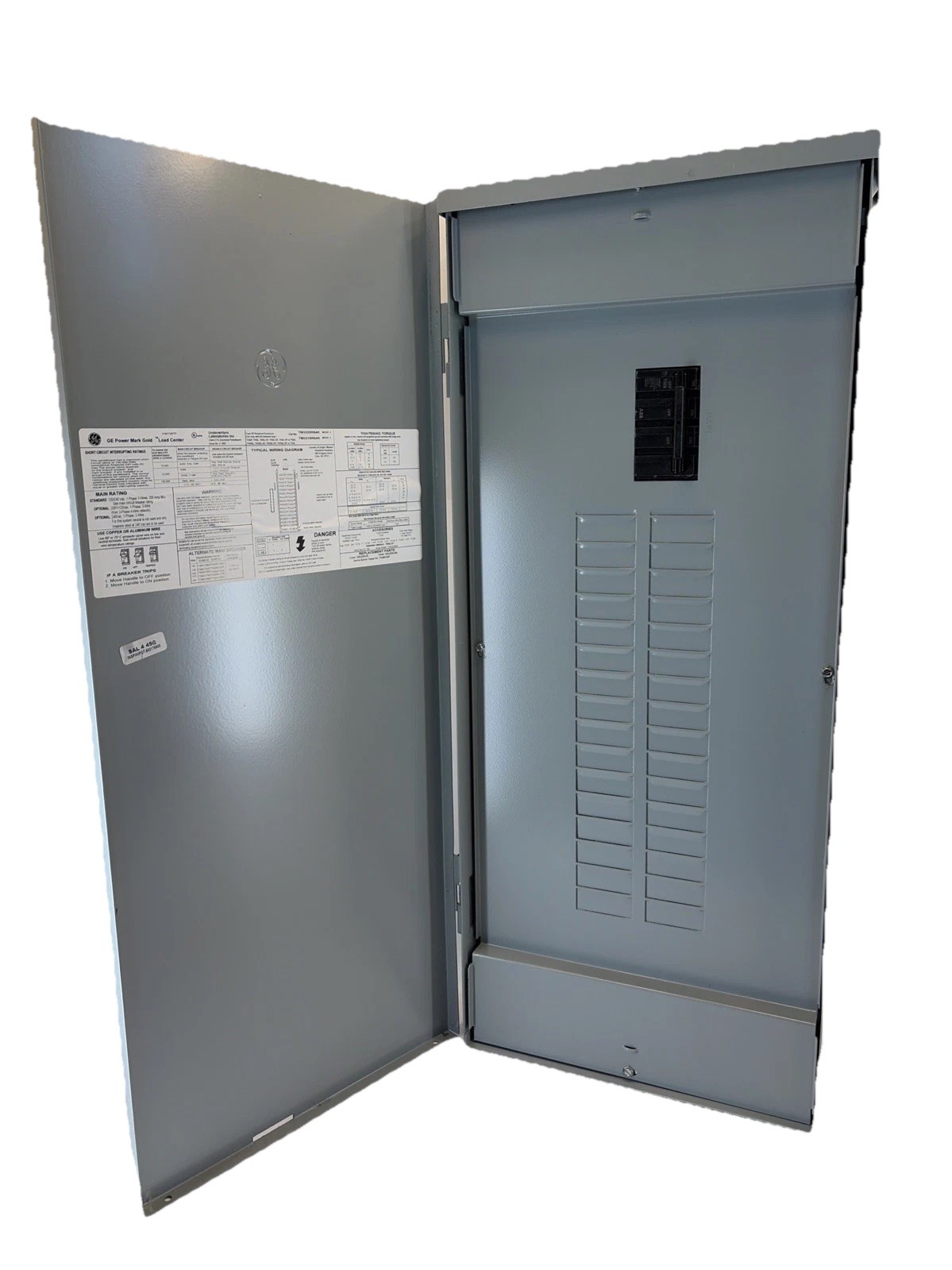 GE 150 Amp Main Breaker Outdoor Load Center TM3215R64K Value Pack W/ 4 Breakers