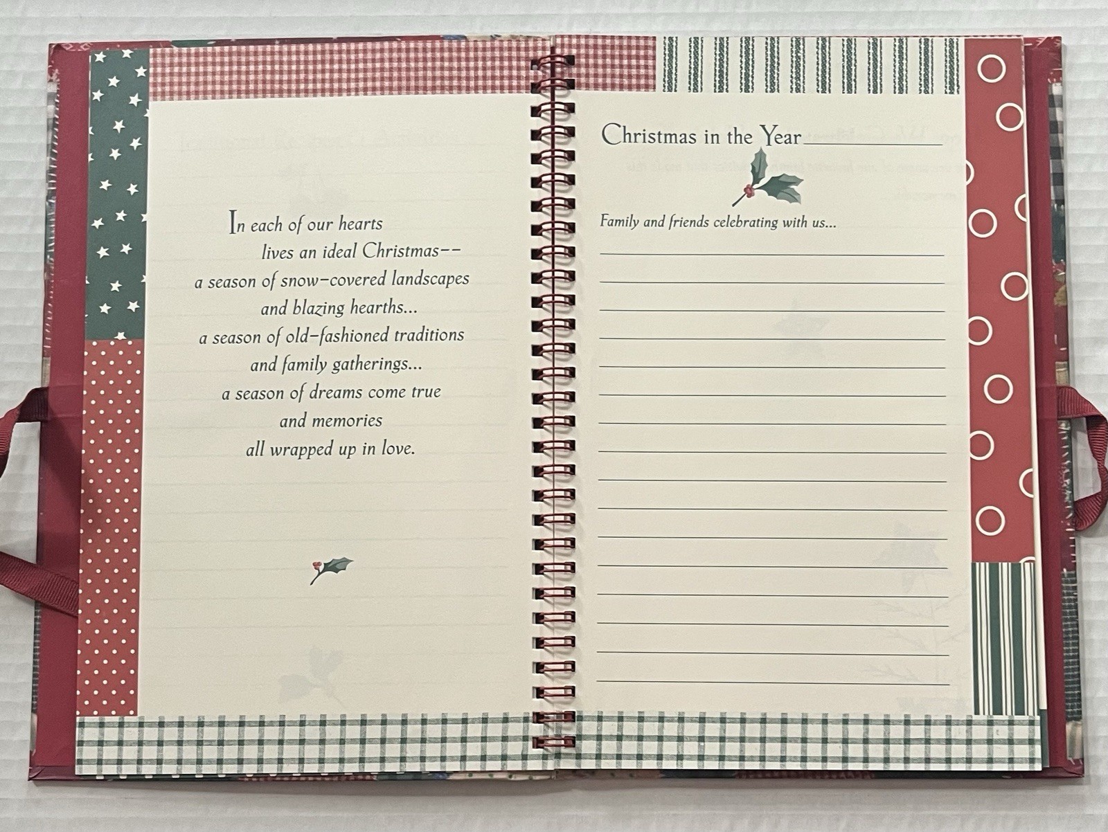 Hallmark Better Homes and Garden Christmas Keepsake Our Holiday Memories 5 Years