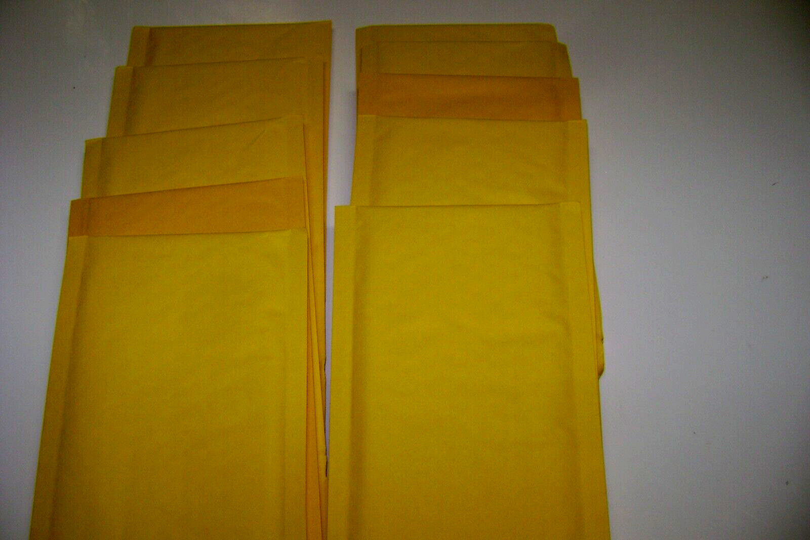 10 Kraft Bubble #000 Shipping Mailers Padded Envelopes Self-Seal 4×7 inches