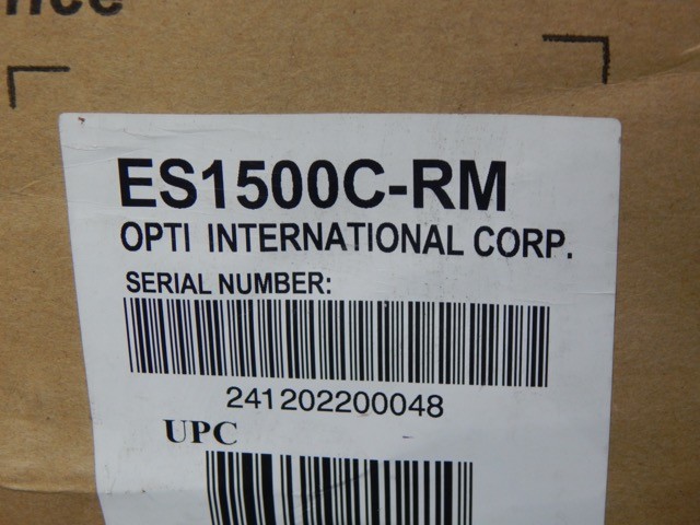 Opti-UPS ES1500C-RM – 980W 1400VA Enhanced Series 8-Outlet Line