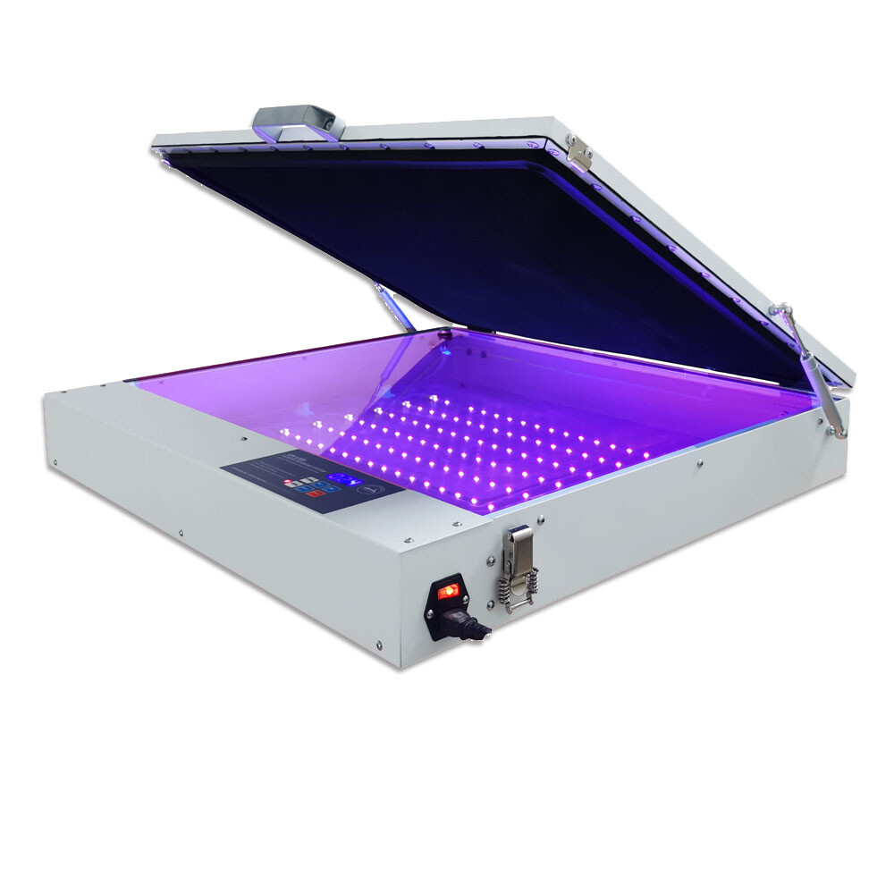 Local Pickup QOMOLANGMA Tabletop Precise 20″x24″ 80W Vacuum LED UV Exposure Unit