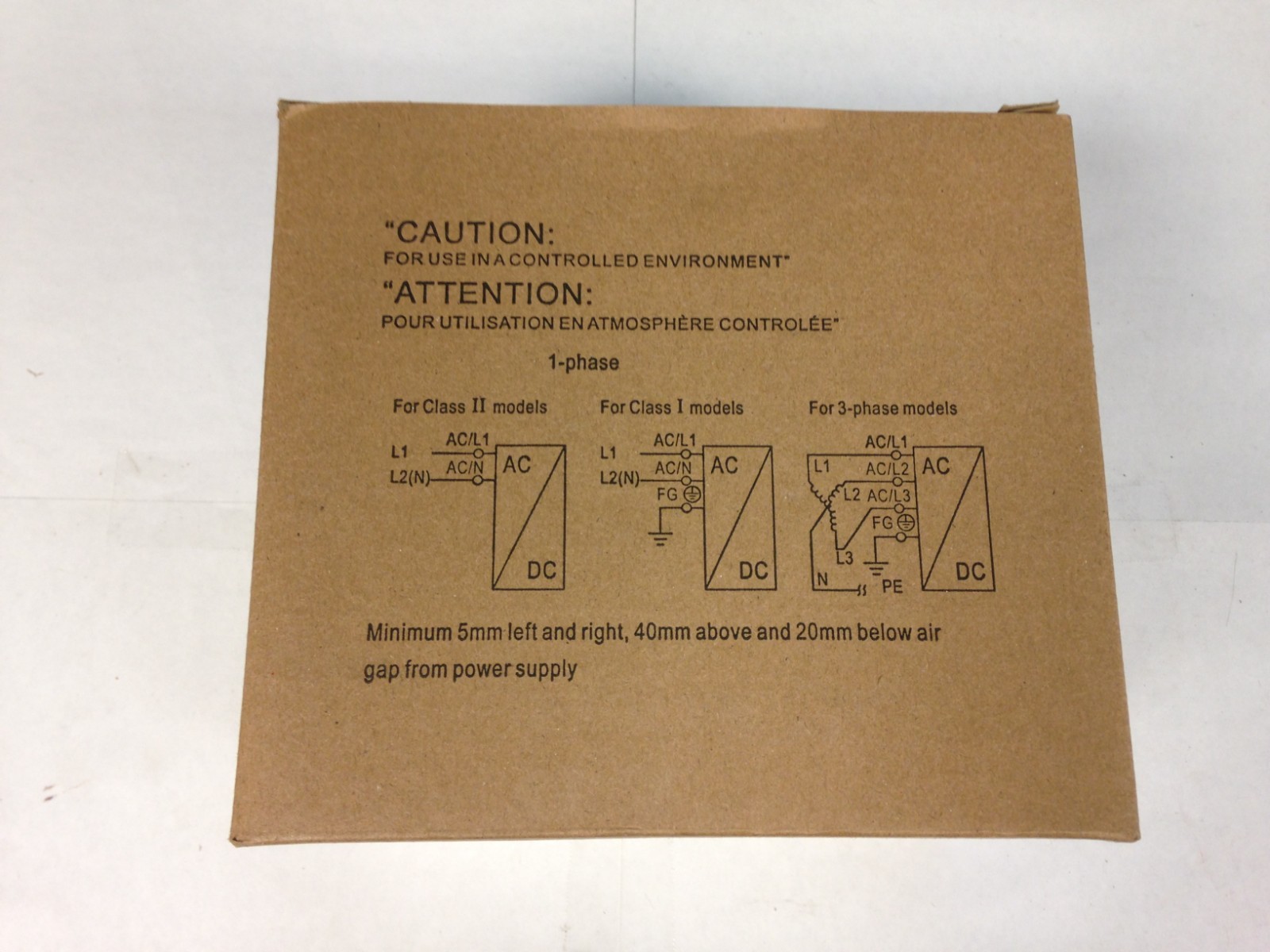 Mean Well WDR-480-24 200-500 VAC to 24 VDC Switching Power Supply 22 BRAND NEW