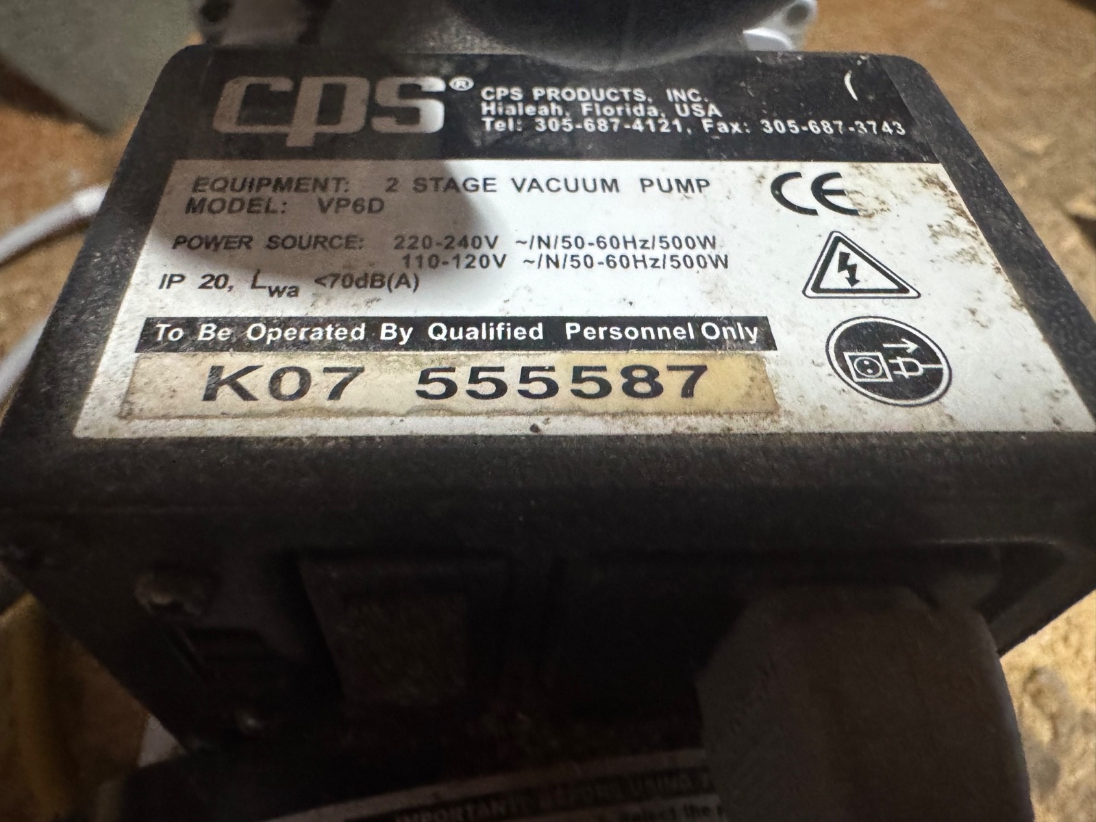 CPS Brand HVAC Vacuum Pump