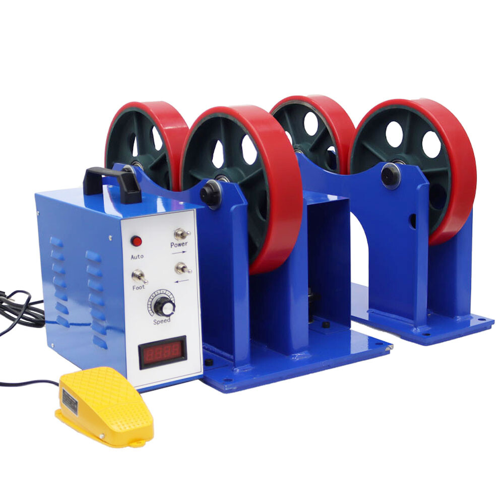 1 T / 2000 LBS Rotary Welding Positioner Turntable Timing 110V Speed Adjustable