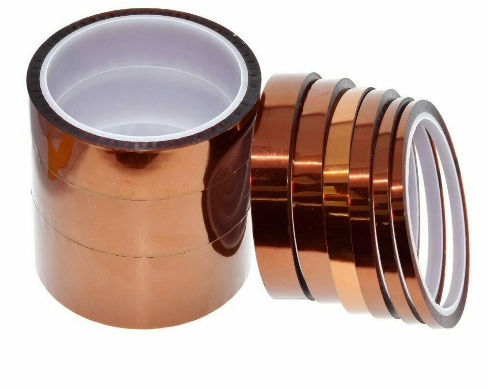 6mm x 100ft Kapton Higher Temperature Heat Tape USA SOLD/SHIP