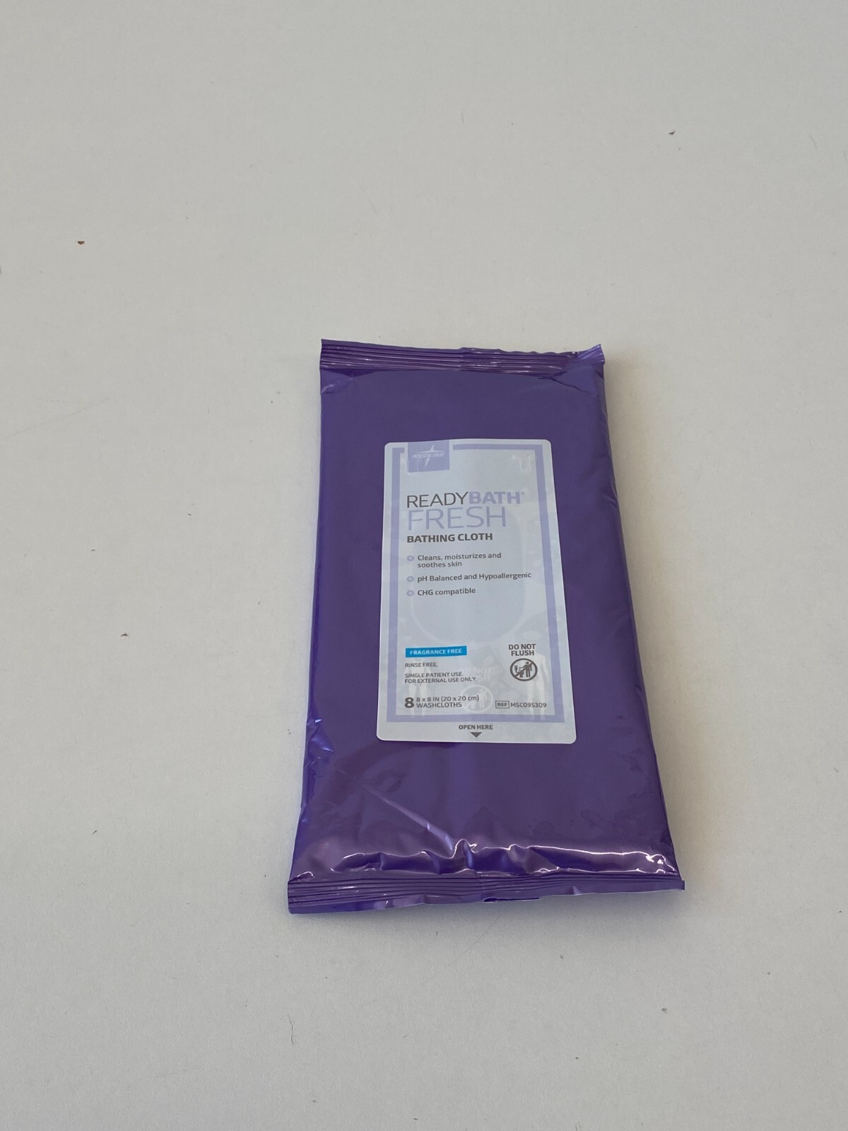 50 Packs Medline Ready Bath Fresh MSC095309 Exp.2025-09 & 2026-05 (*N29/T32V33*)