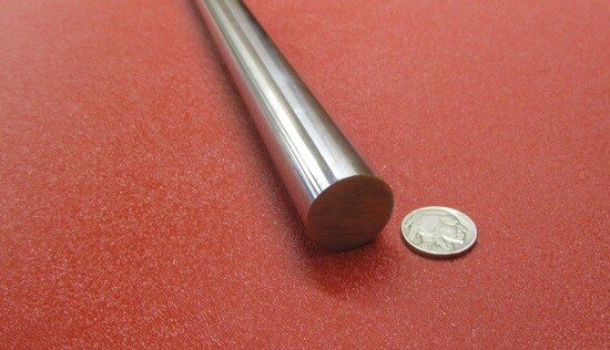12L14 Metric Steel Ground Rod, 25 mm Diameter x 3 Foot Length