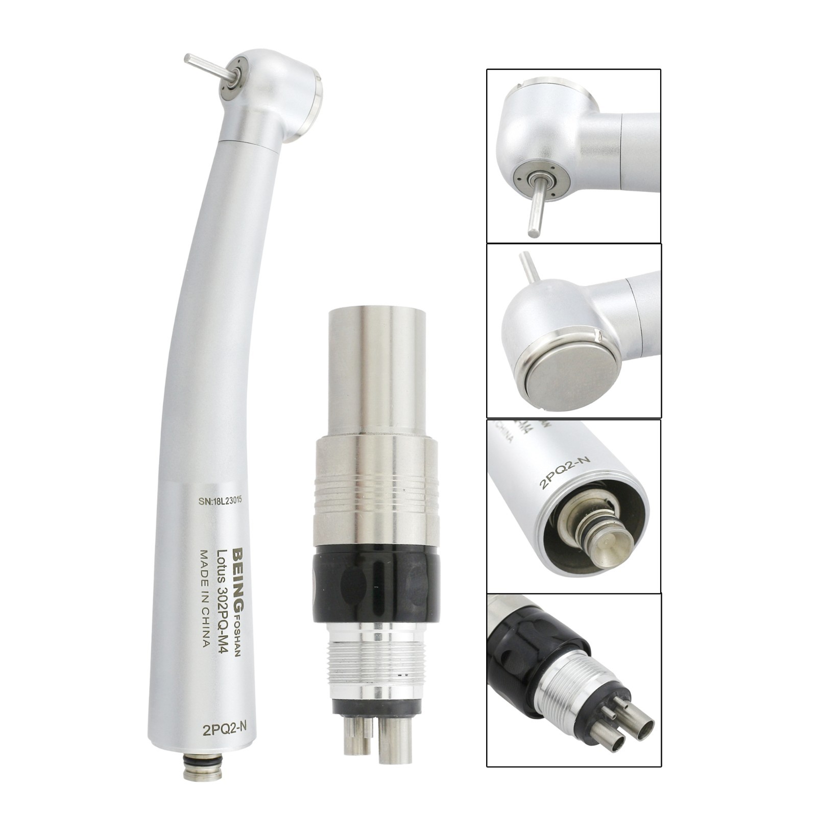 BEING High Speed Handpiece Dental Non-optic Turbine NSK Phatelus Coupler 4 Hole