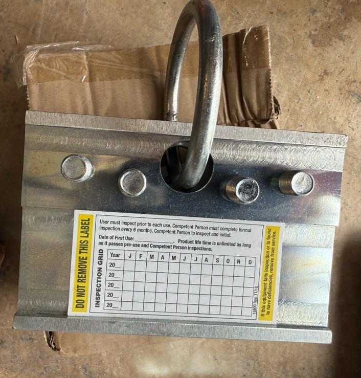 Roof Zone 2-Way Standing Seam Anchor Clamp Tie Down PART No. 13864