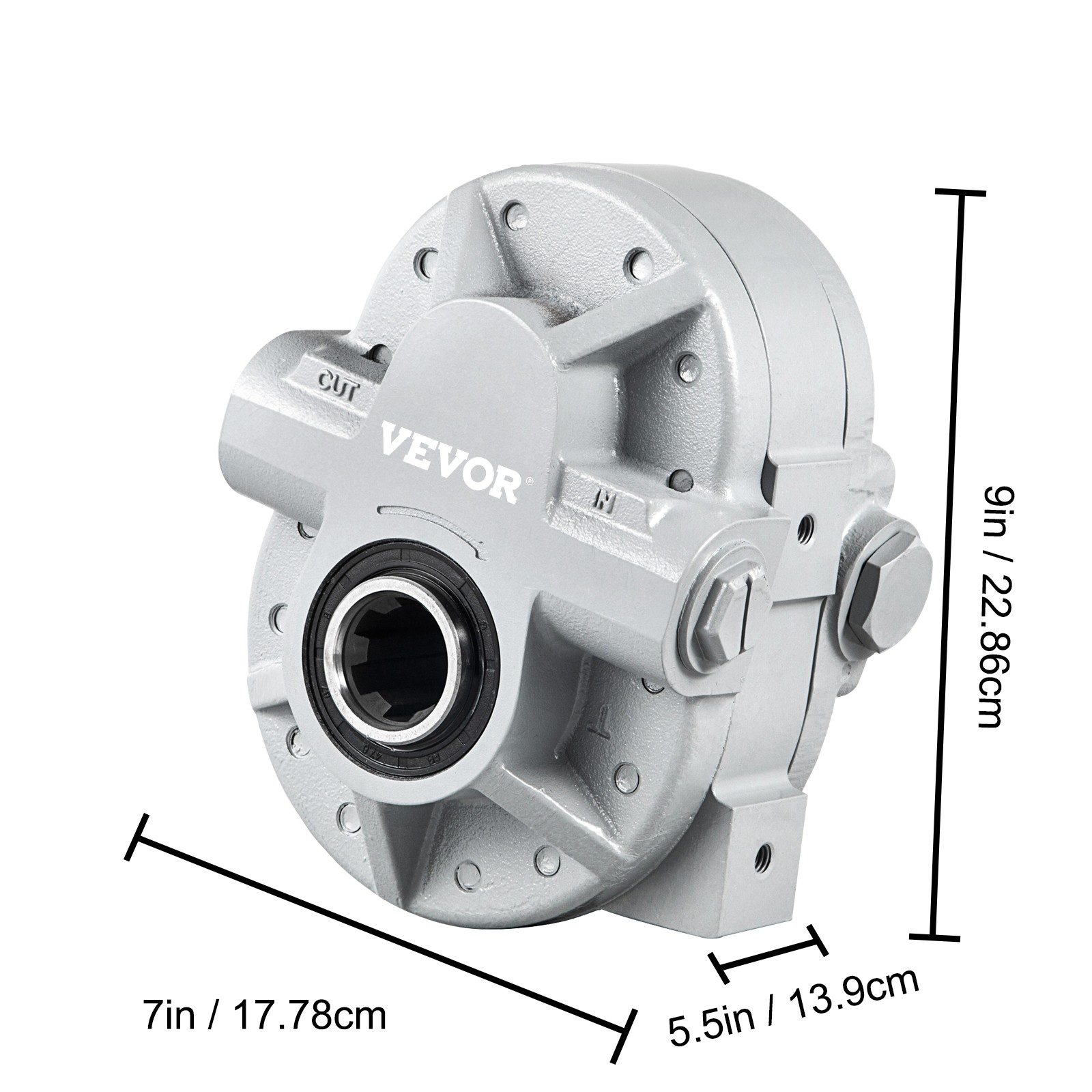 VEVOR Hydraulic Tractor PTO Pump GP-PTO-A-7-6-S 16.6 GPM 540 RPM 9-8902-7