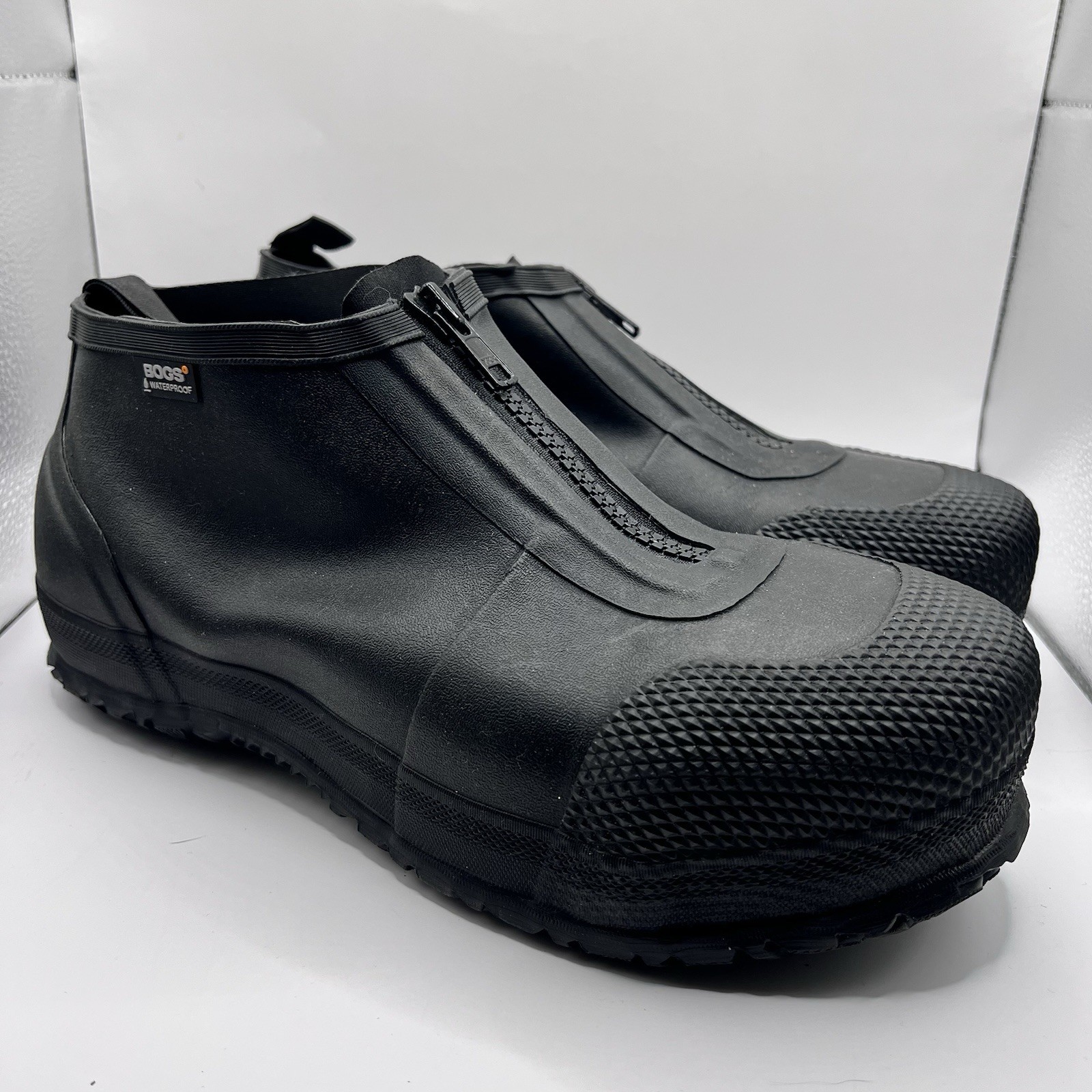 Bogs Unisex Adult Overshoe Zip Comp Toe Work & Safety Shoes Black Men’s 8