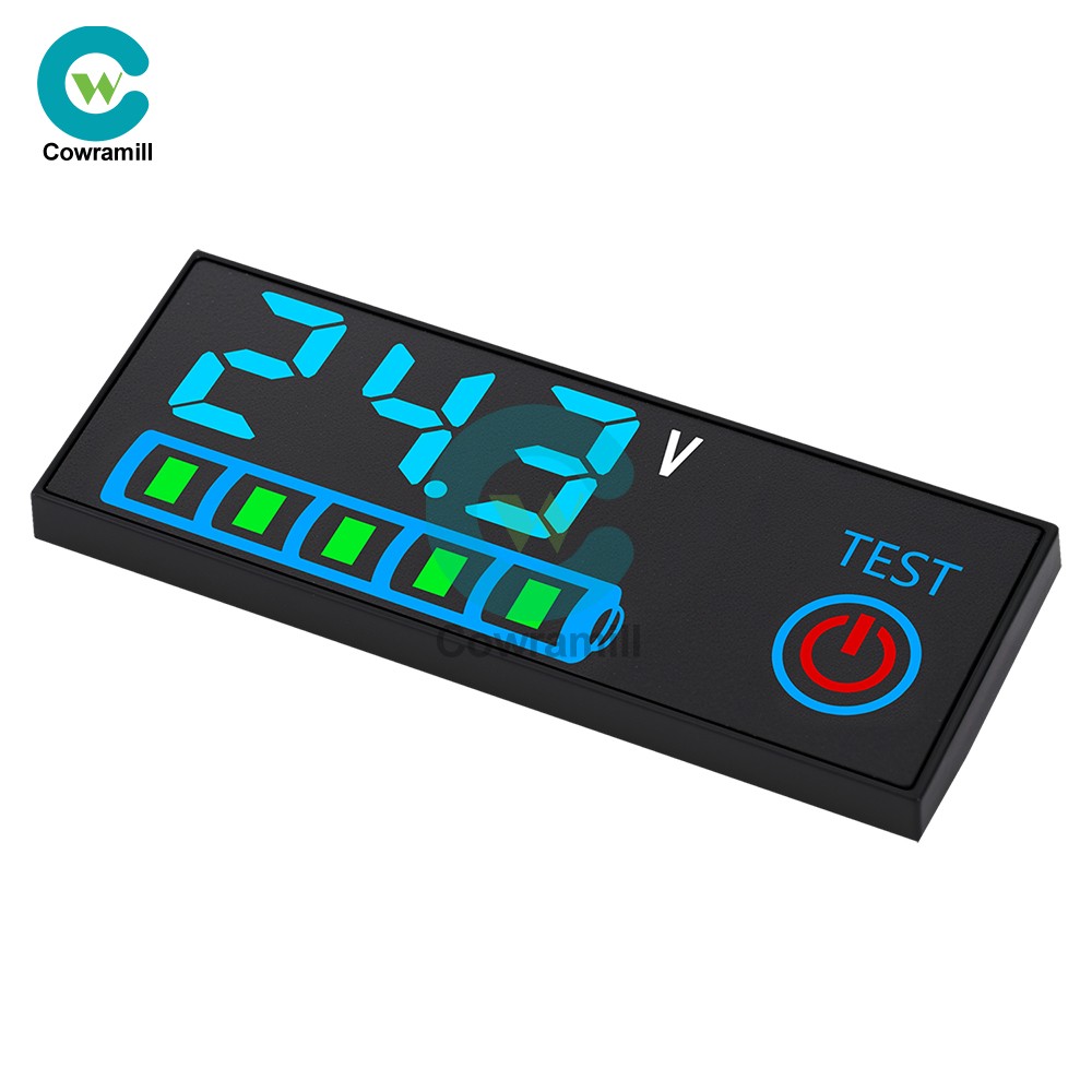 DC 7-55V LED Indicator Voltage Acid/Li-ion Universal Battery Charge Indicator