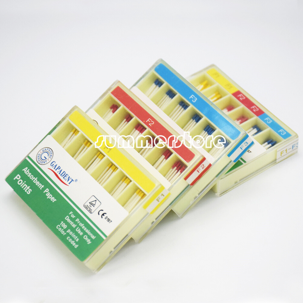 Dental Endo Root Canal Obturating Points/Absorbent Paper Points 0.2-0.6 Taper